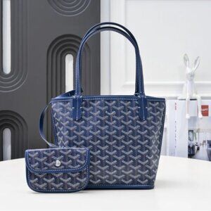 Mini Blue Tote